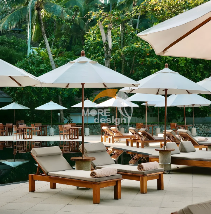 Stainless Steel beach umbrella-MD-BU0025