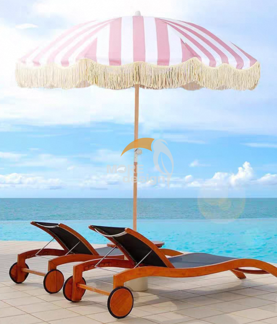 Stainless Steel beach umbrella-MD-BU0005