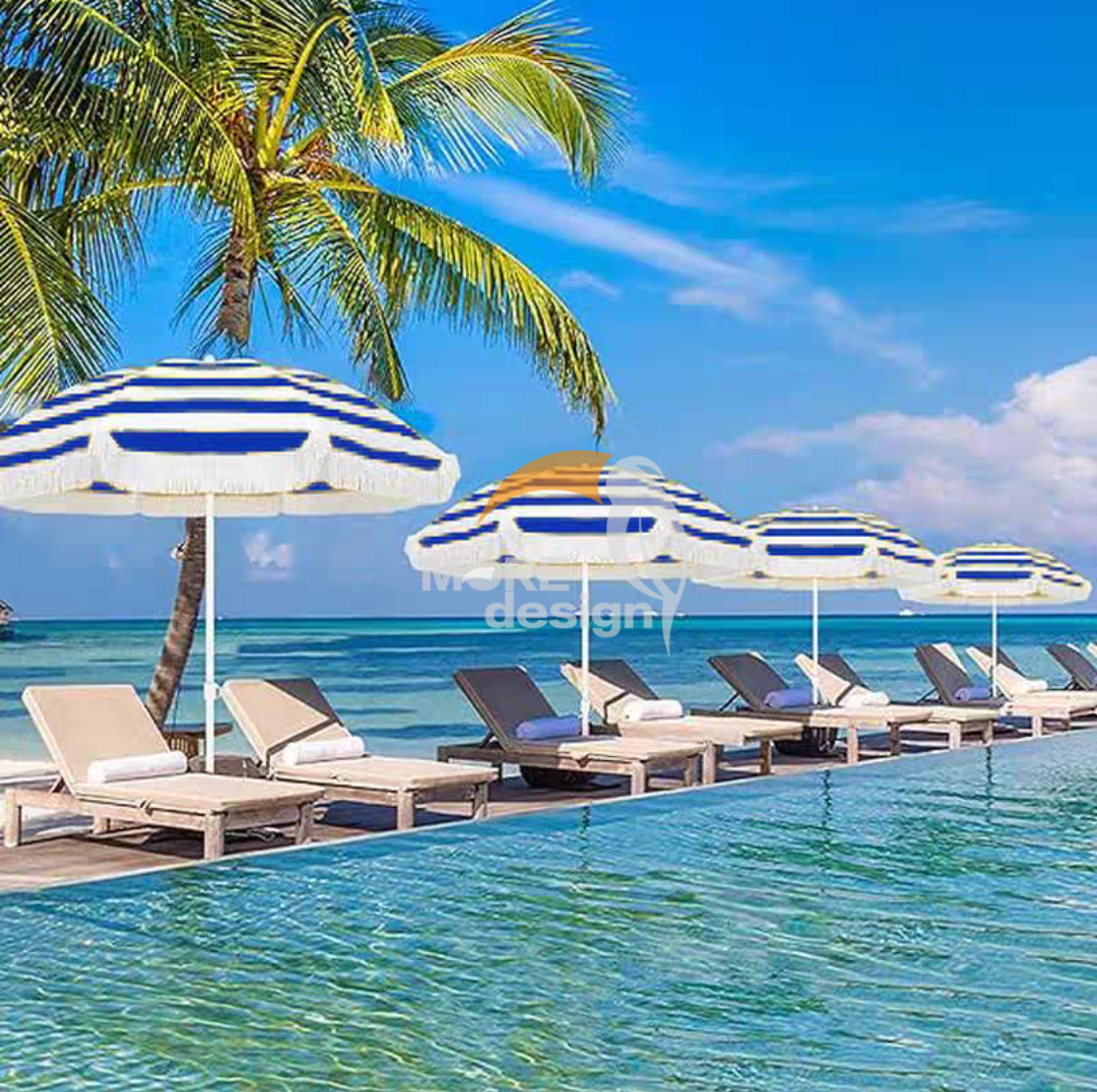 Stainless Steel beach umbrella-MD-BU0020