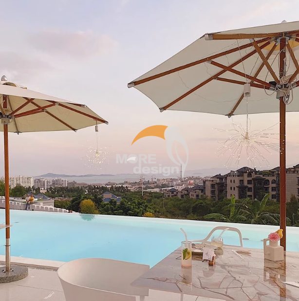 Stainless Steel beach umbrella-MD-BU0017