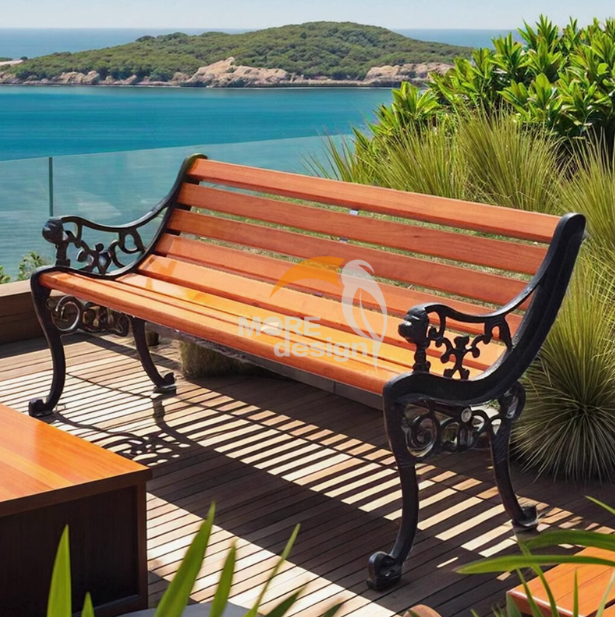 Stainless Steel garden bench-MD-GB0027