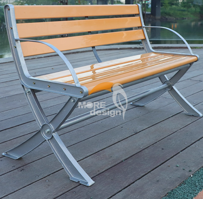 Stainless Steel garden bench-MD-GB0025