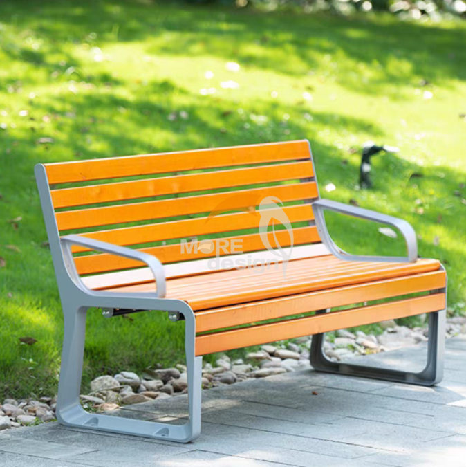 Stainless Steel garden bench-MD-GB0024
