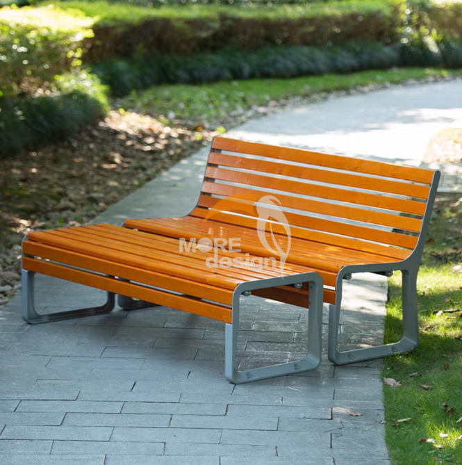 Stainless Steel garden bench-MD-GB0024