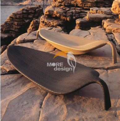 Rattan beach sunbed-MD-BPS0049