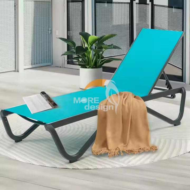 Stainless Steel beach sunbed-MD-BPS0052