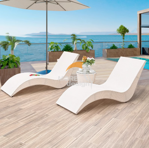Rattan beach sunbed-MD-BPS0054