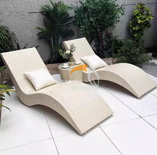 Rattan beach sunbed-MD-BPS0054