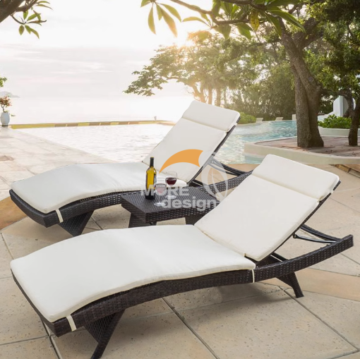 Rattan beach sunbed-MD-BPS0050