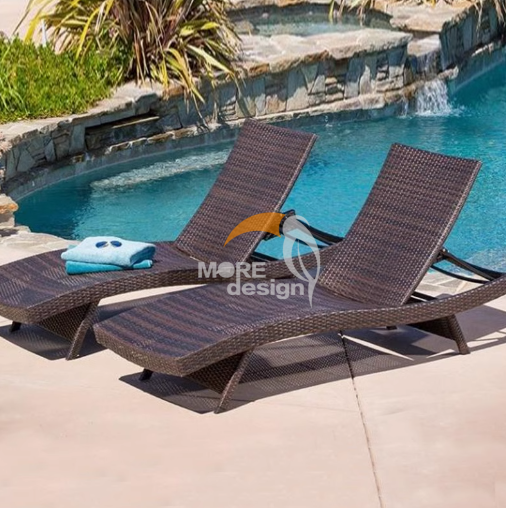 Rattan beach sunbed-MD-BPS0050
