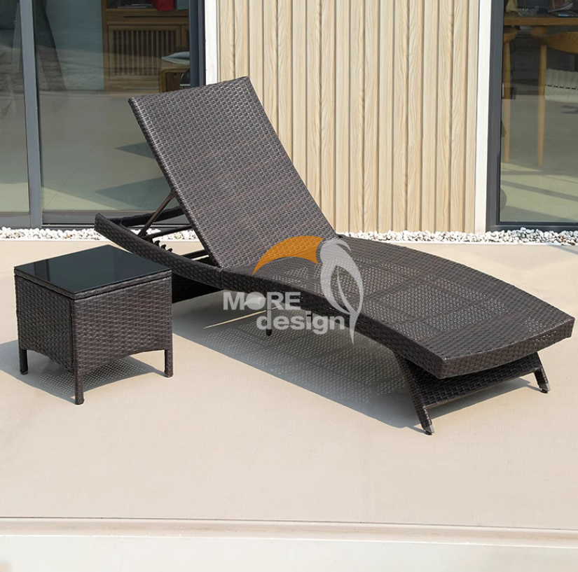 Rattan beach sunbed-MD-BPS0051