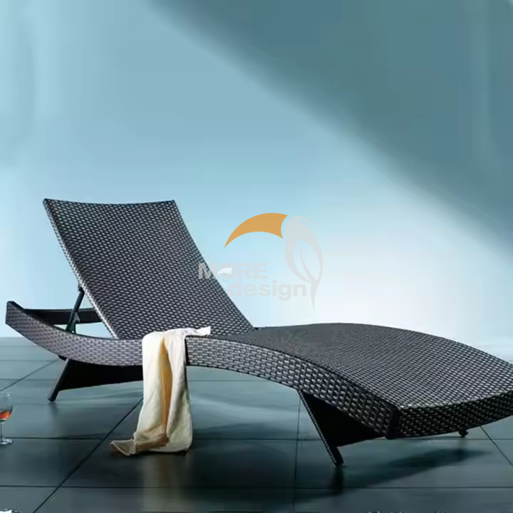 Rattan beach sunbed-MD-BPS0055