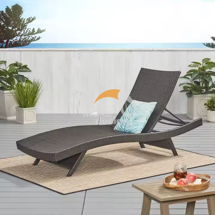 Rattan beach sunbed-MD-BPS0055