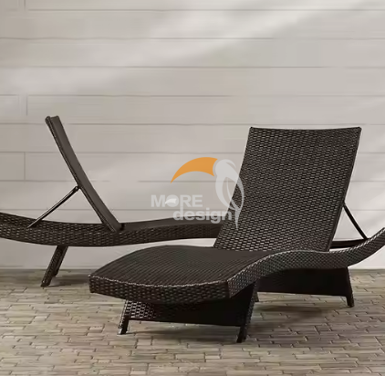 Rattan beach sunbed-MD-BPS0055