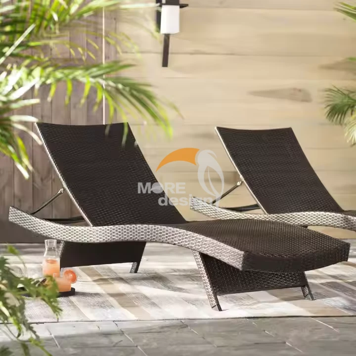 Rattan beach sunbed-MD-BPS0008