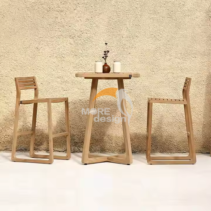 Wooden restaurant bar table-MD-RB0006