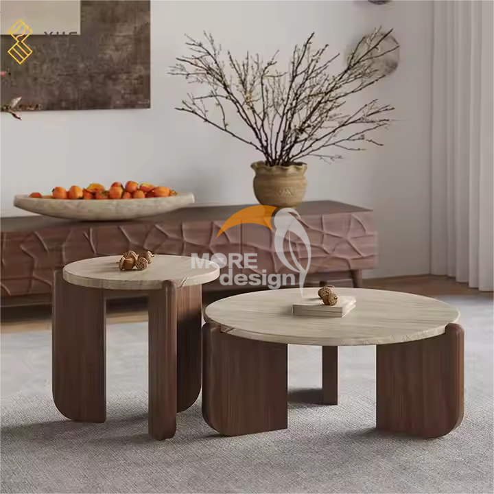 Wooden hotel coffee table-MD-HCT0019