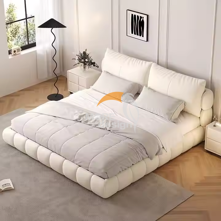 Leather hotel bed-MD-HB0022