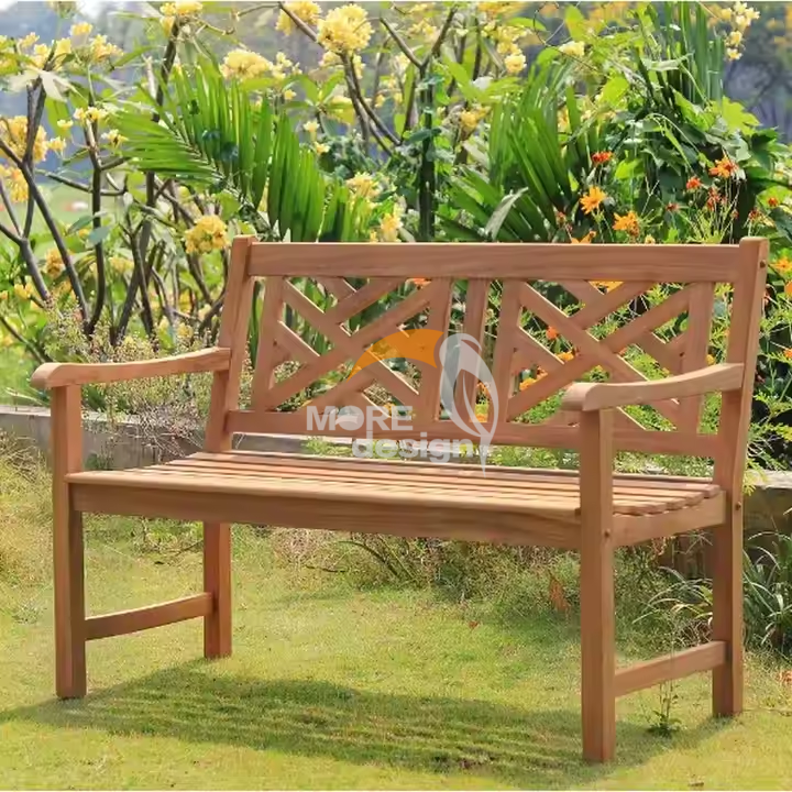 Wooden garden bench-MD-GB0008