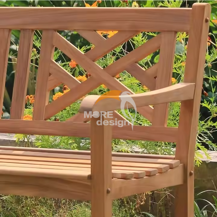 Wooden garden bench-MD-GB0008