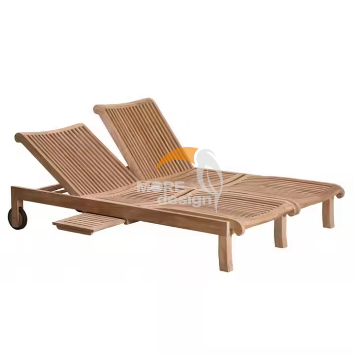 Wood sun lounger-MD-BS0040