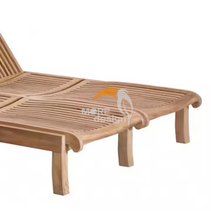 Wood sun lounger-MD-BS0040