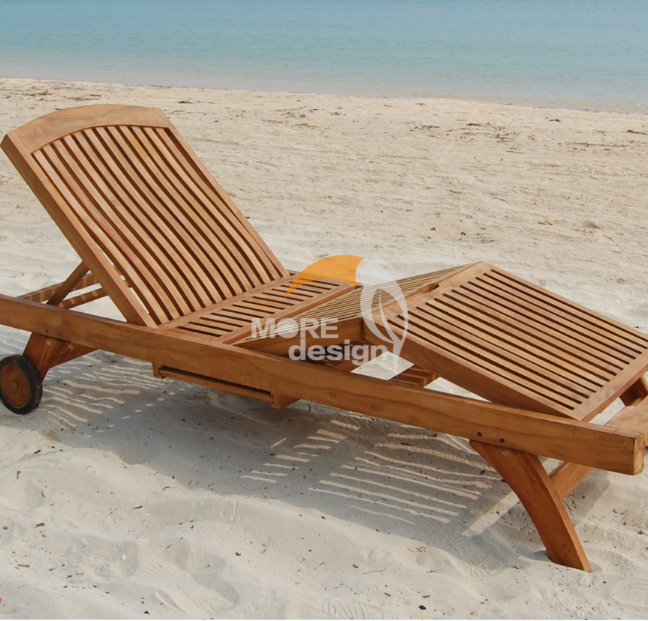 Wood sun lounger-MD-BS0043