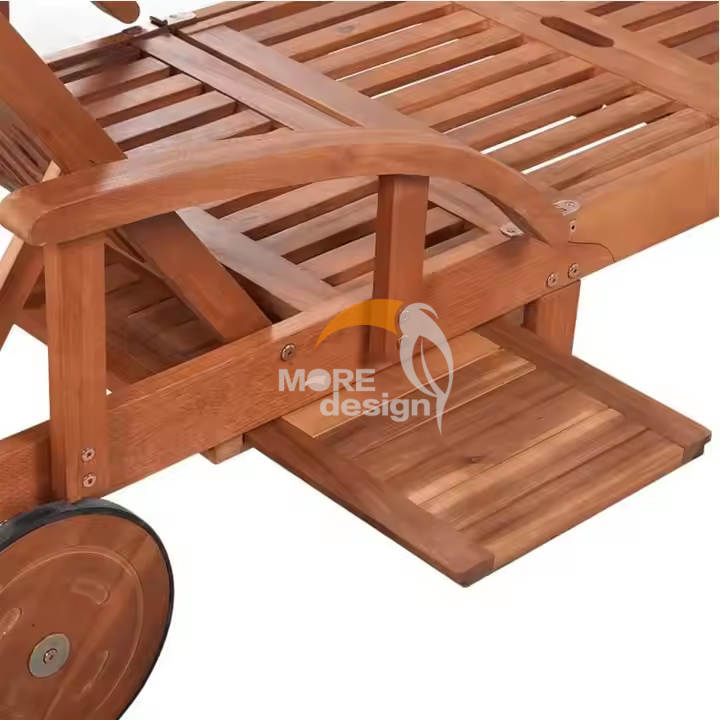 Wood sun lounger-MD-BS0043