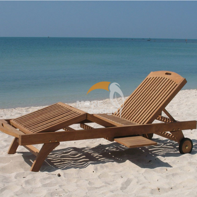 Wood sun lounger-MD-BS0042