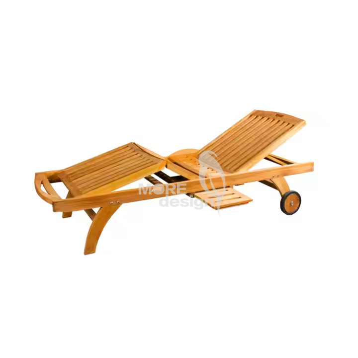 Wood sun lounger-MD-BS0042