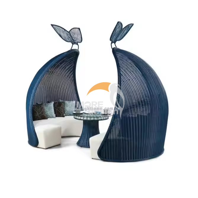 Rattan beach daybed-MD-BD0002