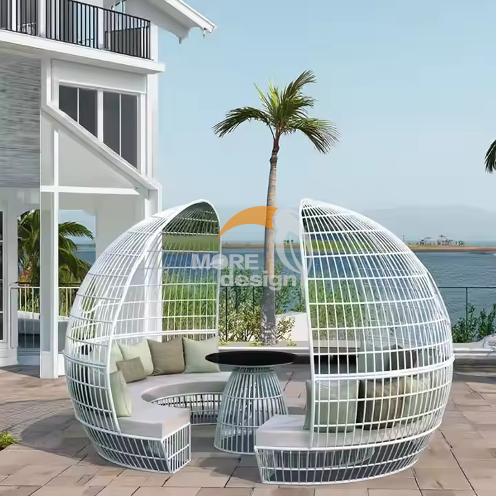 Rattan beach daybed-MD-BD0001