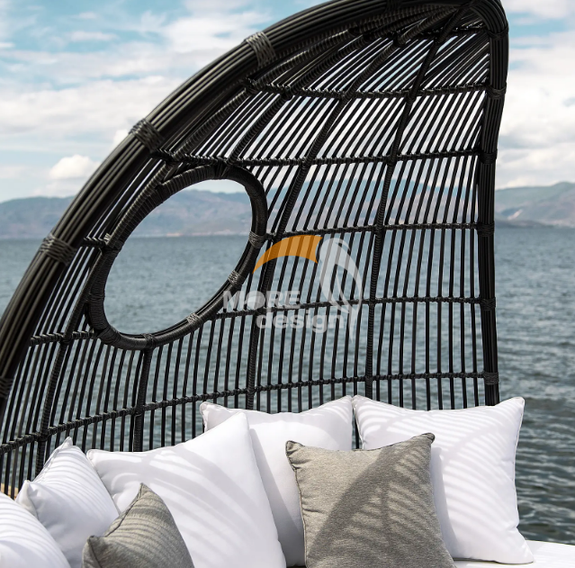 Rattan beach daybed-MD-BD0001