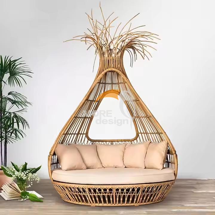 Rattan beach daybed-MD-BD0004