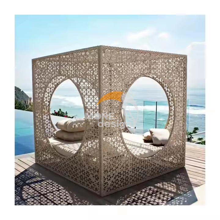 Rattan beach daybed-MD-BD0008