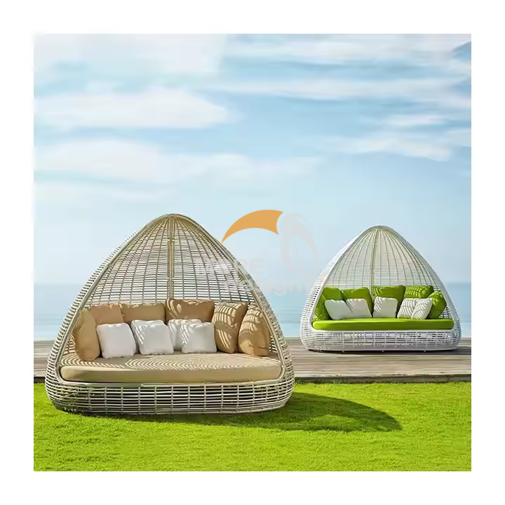 Rattan beach daybed-MD-BD0009