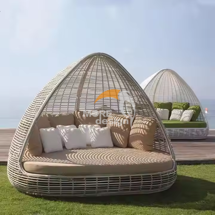 Rattan beach daybed-MD-BD0009