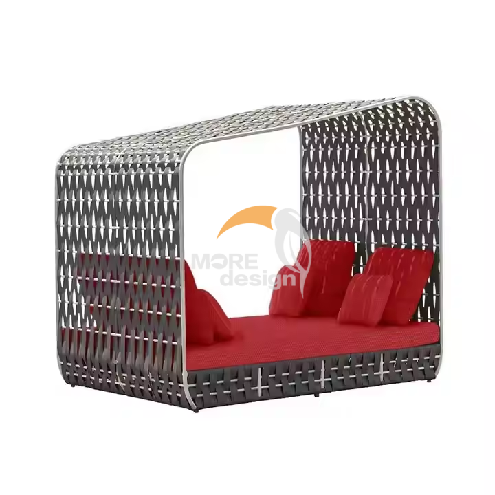 Rattan beach daybed-MD-BD0011