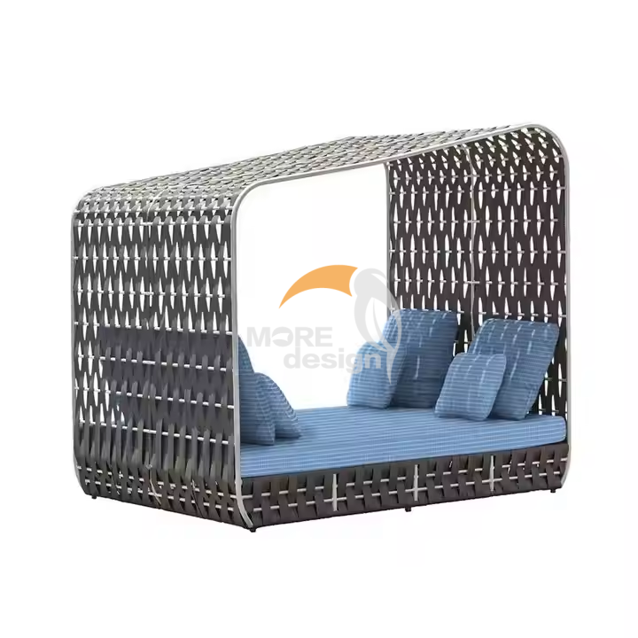 Rattan beach daybed-MD-BD0011