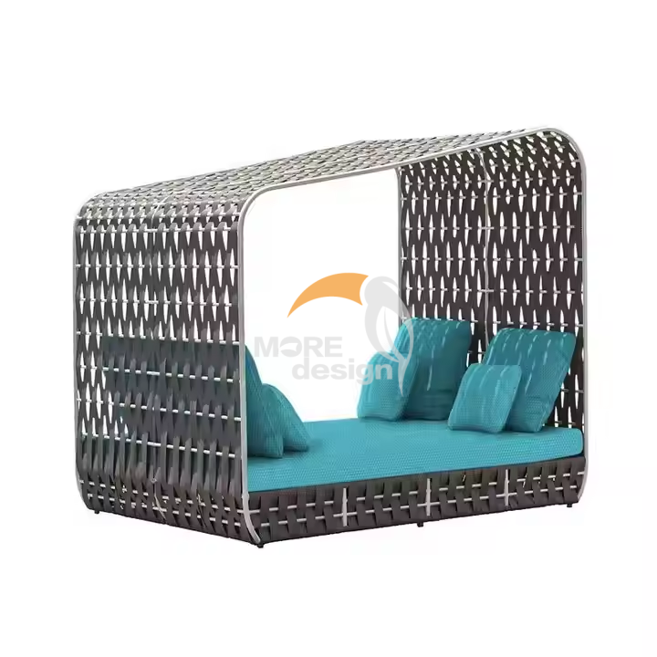 Rattan beach daybed-MD-BD0011
