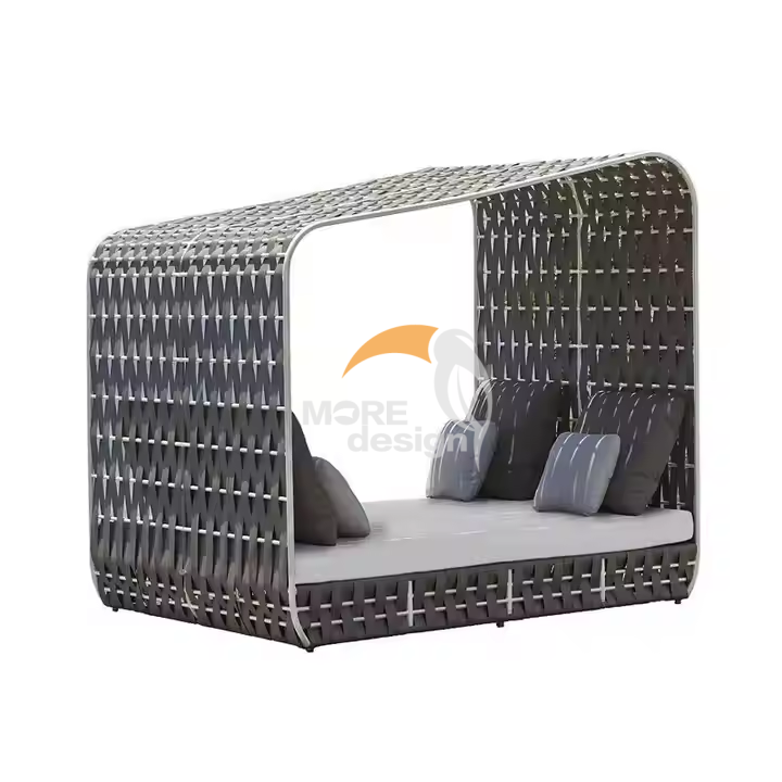 Rattan beach daybed-MD-BD0011