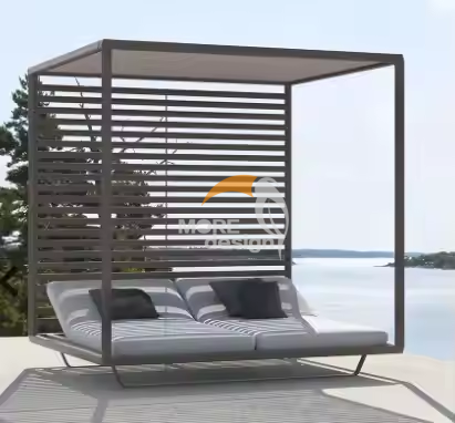 Rattan beach daybed-MD-BD0012