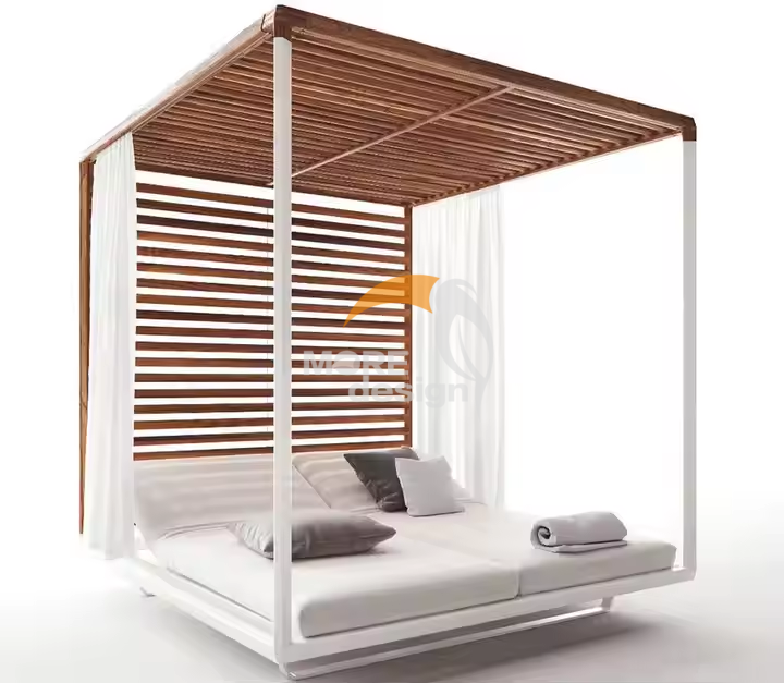 Rattan beach daybed-MD-BD0012