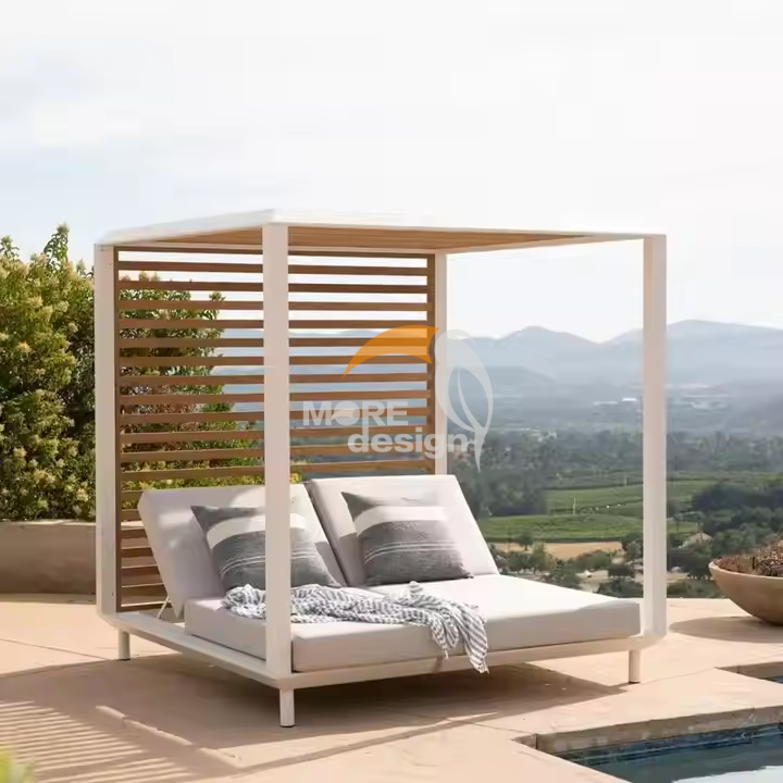 Rattan beach daybed-MD-BD0012