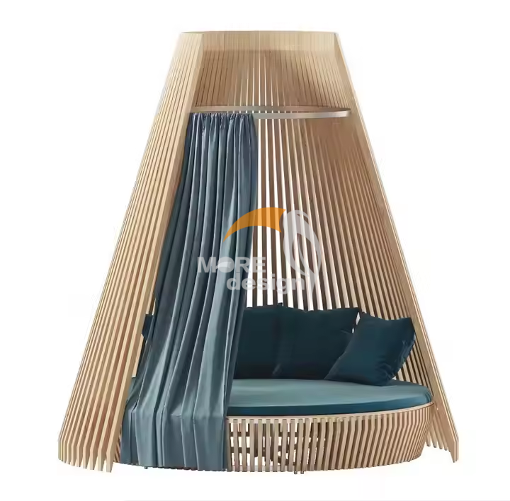 Rattan beach daybed-MD-BD0014