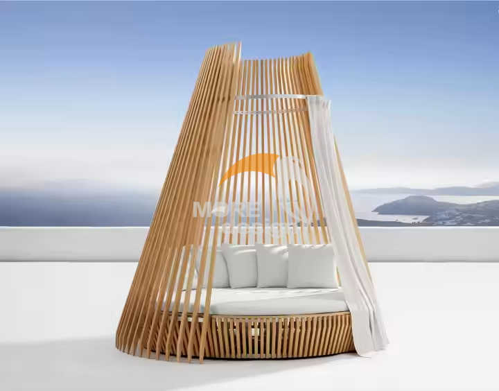 Rattan beach daybed-MD-BD0014