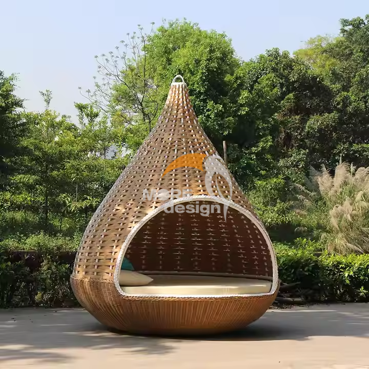 Rattan beach daybed-MD-BD0019