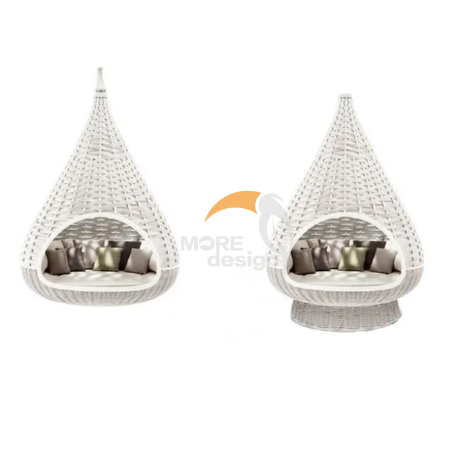 Rattan beach daybed-MD-BD0019