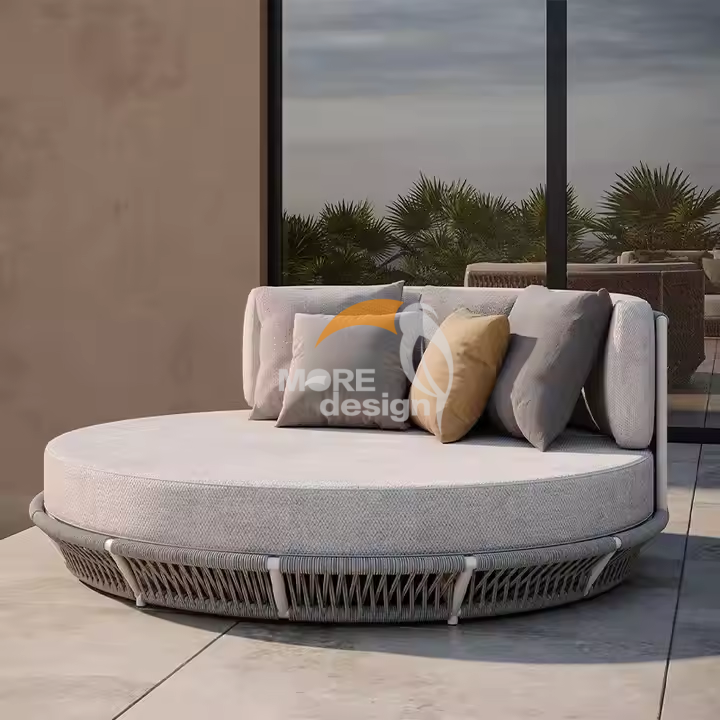 Rattan beach daybed-MD-BD0015