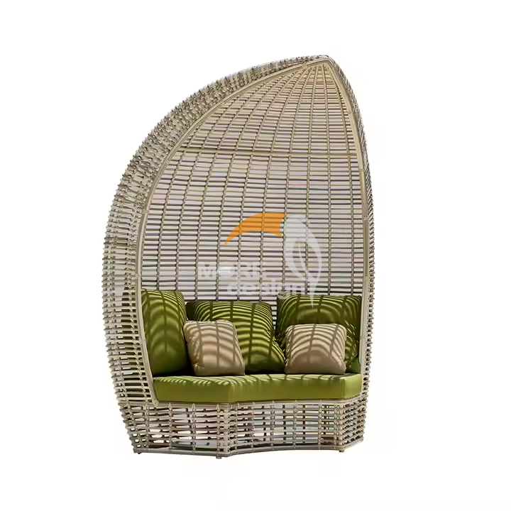 Rattan beach daybed-MD-BD0021